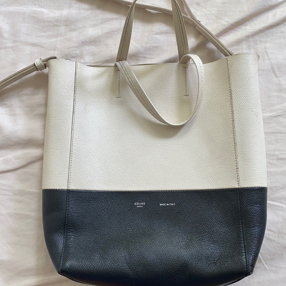 Celine Vertical Small Cabas Tote
